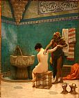 Jean-leon Gerome Famous Paintings - The Bath